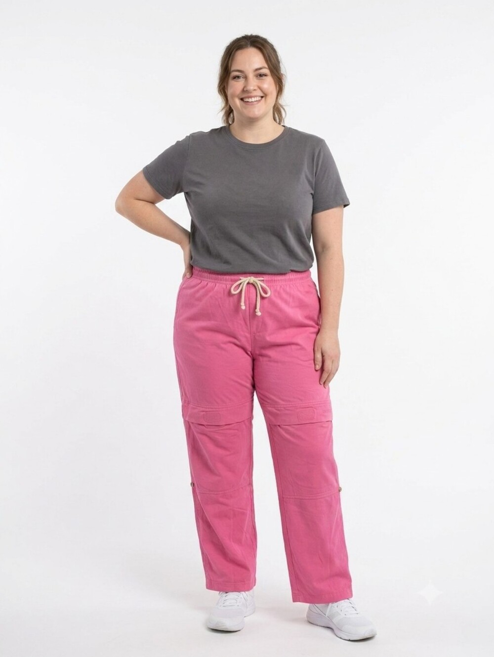 NWOT Burpee 100% Cotton Gardening Pants in Bright Pink 🌸🌿